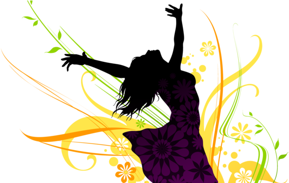 Dance Couple Clipart Silhouette Transparent - Dance Png (640x360)