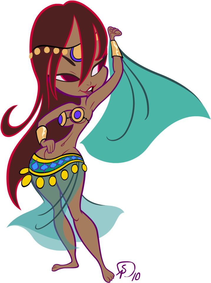 Cute Belly Dancer By Gantzaistar - Dance (900x1103)