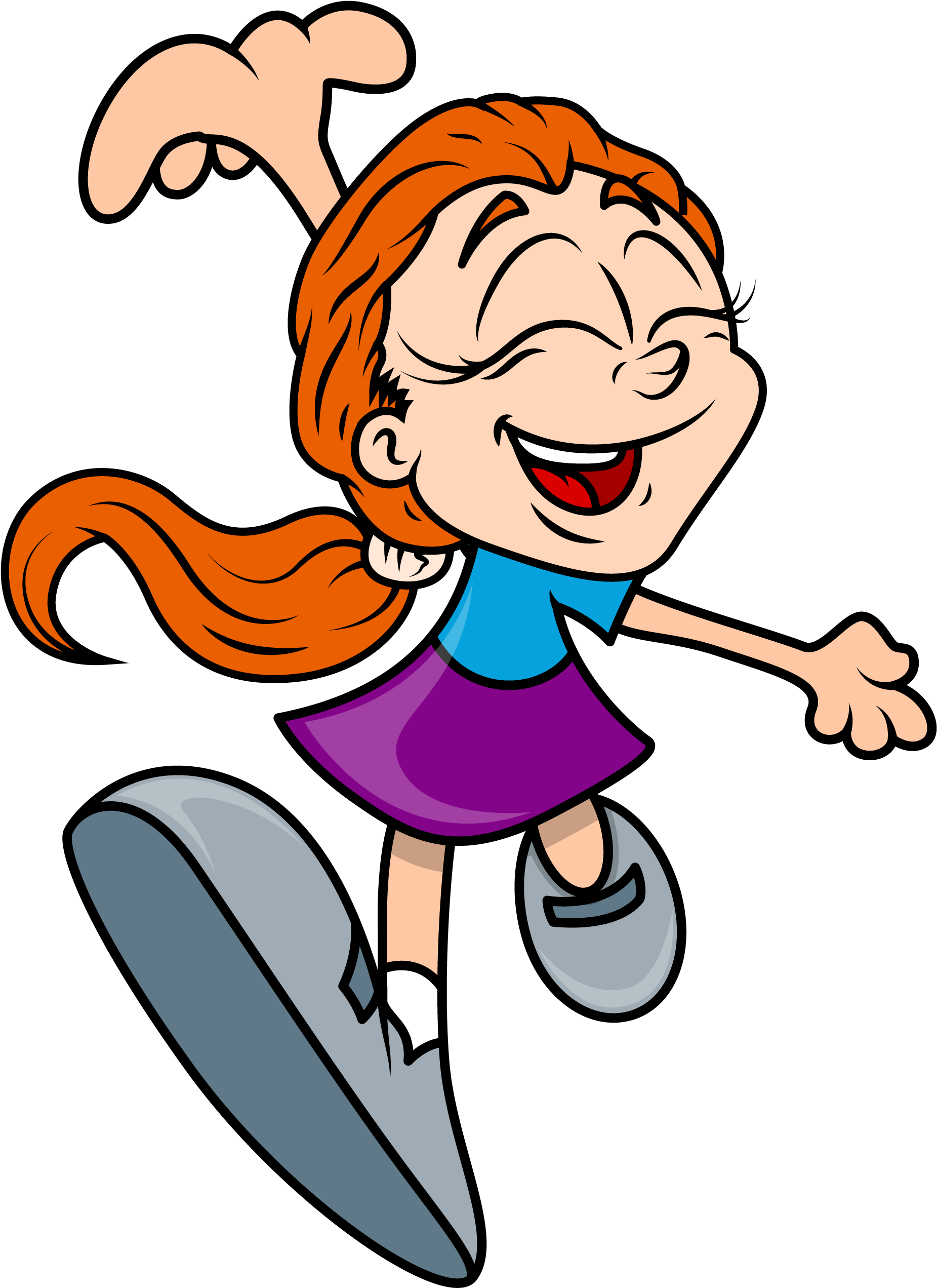 Cartoon Dance Photography Clip Art - Cheerful Cartoon (2288x2963)