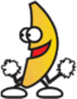 Bananas Clip Art At Clker - Dancing Banana (420x420)