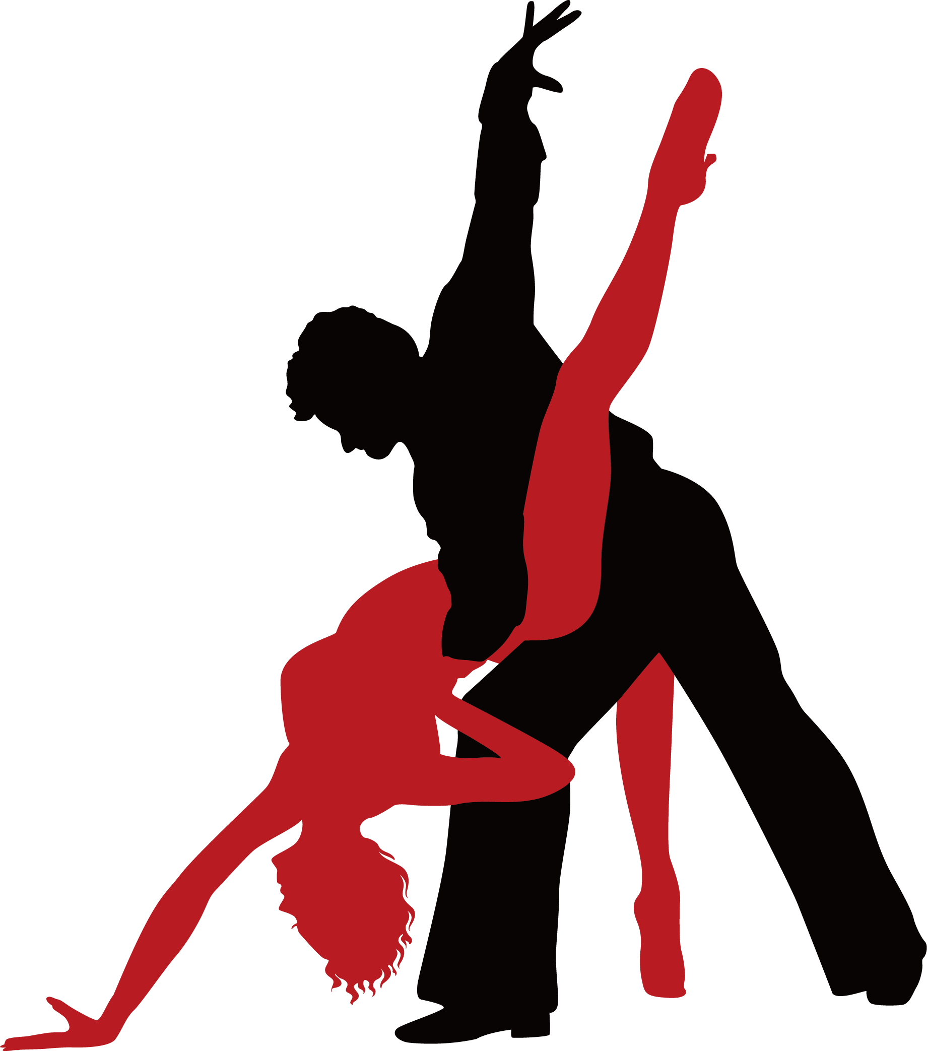 Ballroom Dance Tango Royalty-free - Ballroom Dance Silhouette Png (1840x2086)