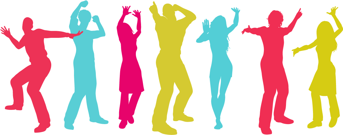 Dance Party Nightclub Clip Art - Dance Party Nightclub Clip Art (1150x445)