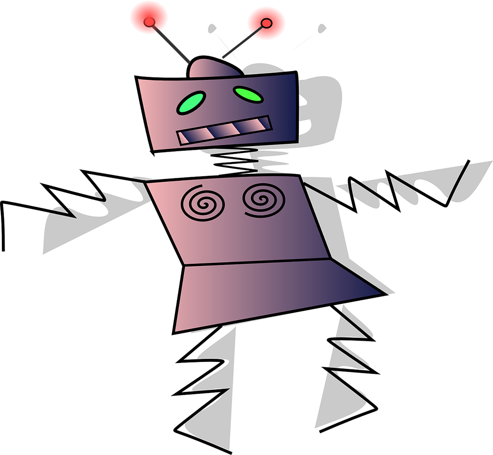 How To Set Use Dancing Robot Svg Vector - Dancing Robot Png (1000x924)
