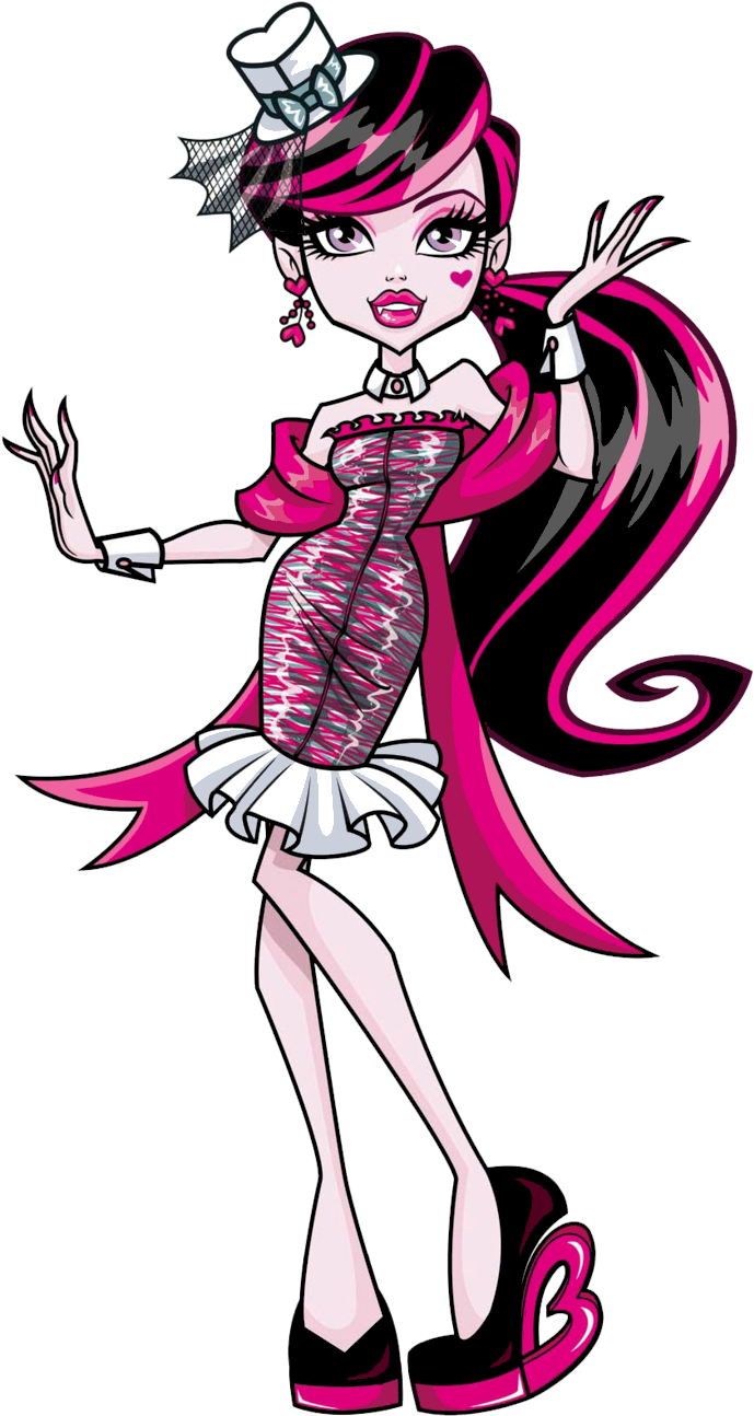 Dawn Of The Dance - Monster High Dawn Of The Dance Draculaura (754x1314)