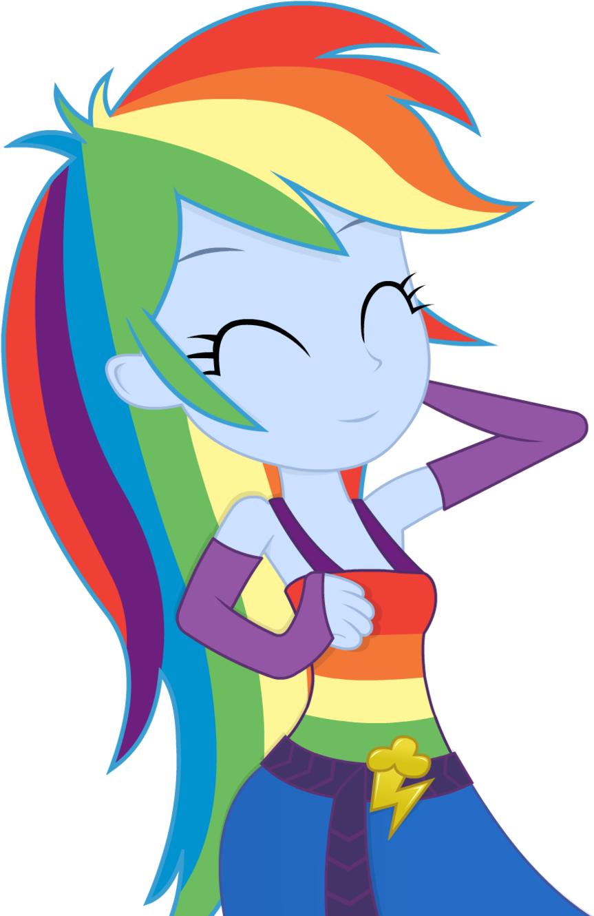 Rainbow Dash - Equestria Girls Rainbow Dash Dress (1024x1372)
