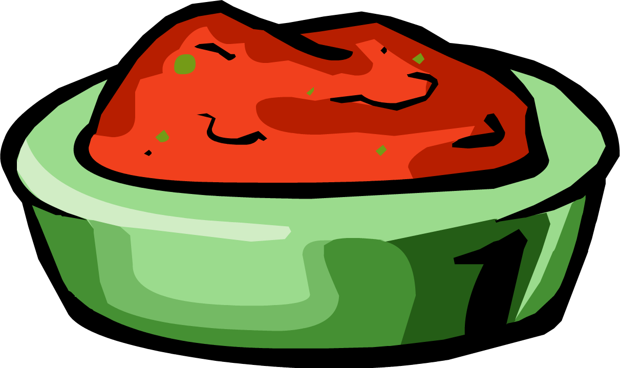 Salsa - Club Penguin Food Furniture (1211x719)