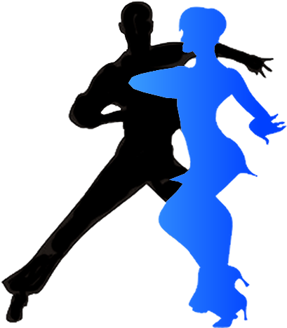 Latin Dance Classes - Salsa Dance Silhouette Png (459x500)