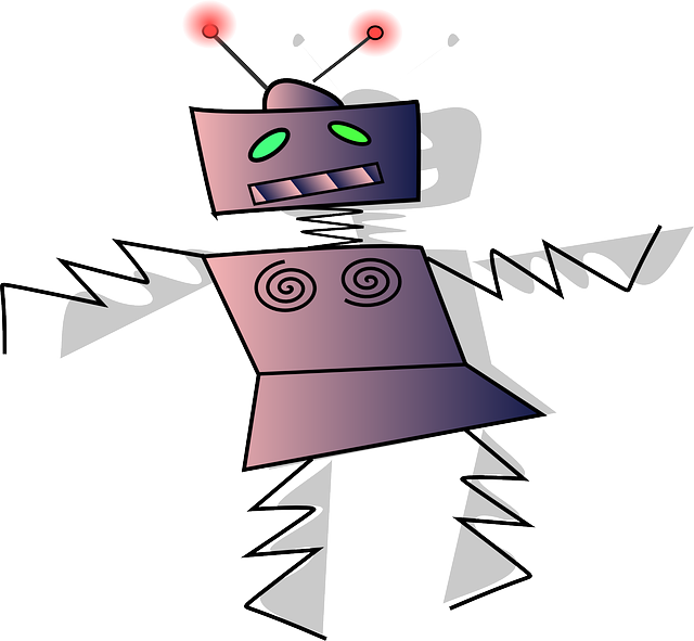 Electric Bot, Dance, Robot, Android, Mechanical, Electric - Dancing Robot Png (640x591)