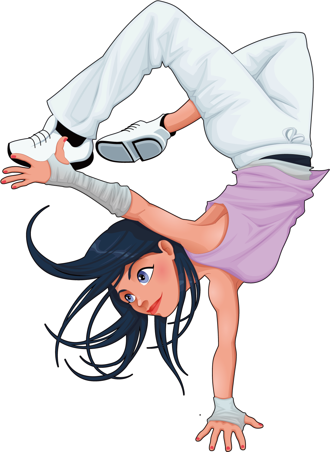 Hip-hop Dance Hip Hop Music Breakdancing - Niña Bailando Hip Hop Dibujo (1500x1500)