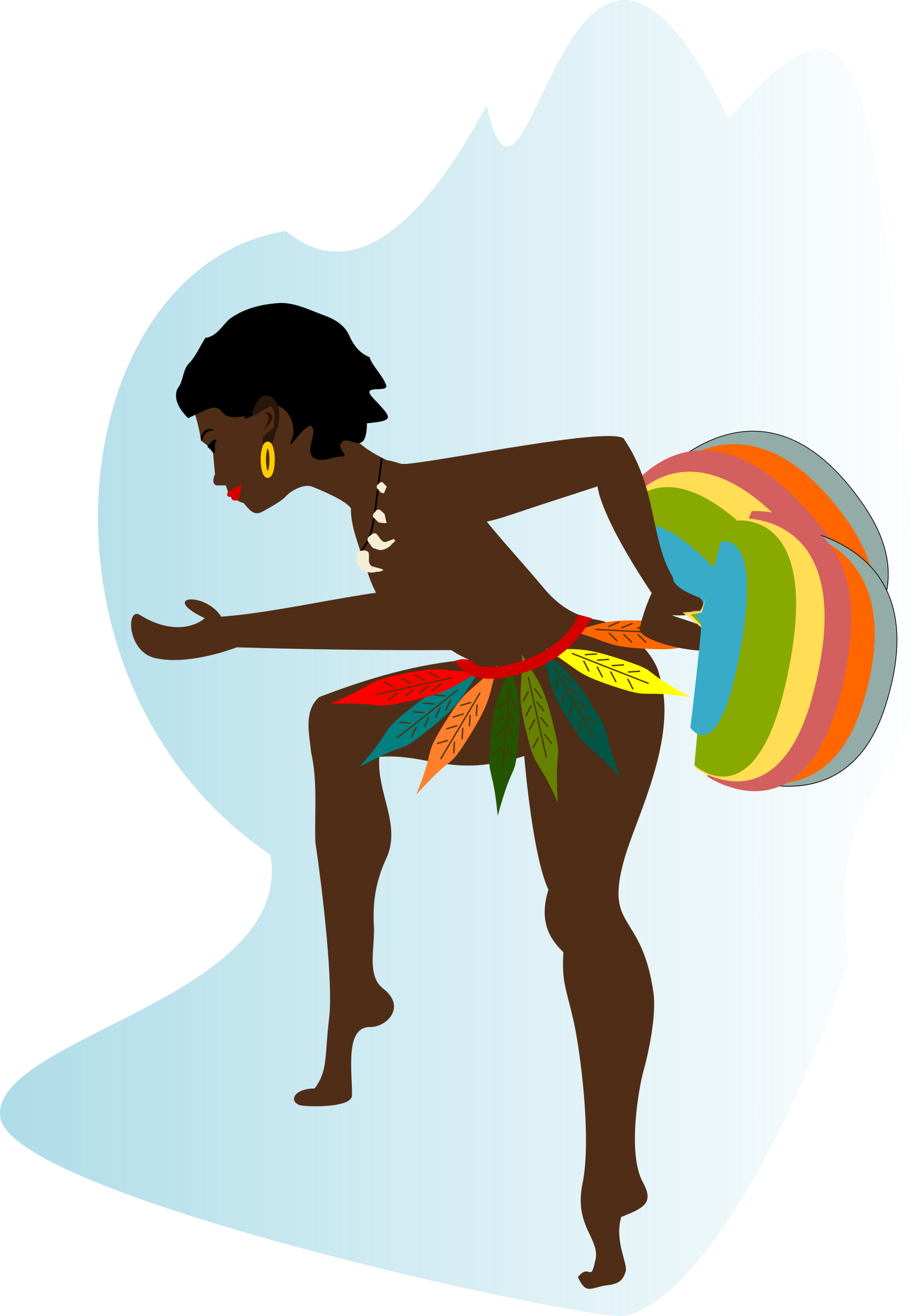 Big Image - African Zulu Dance Art (1679x2400)