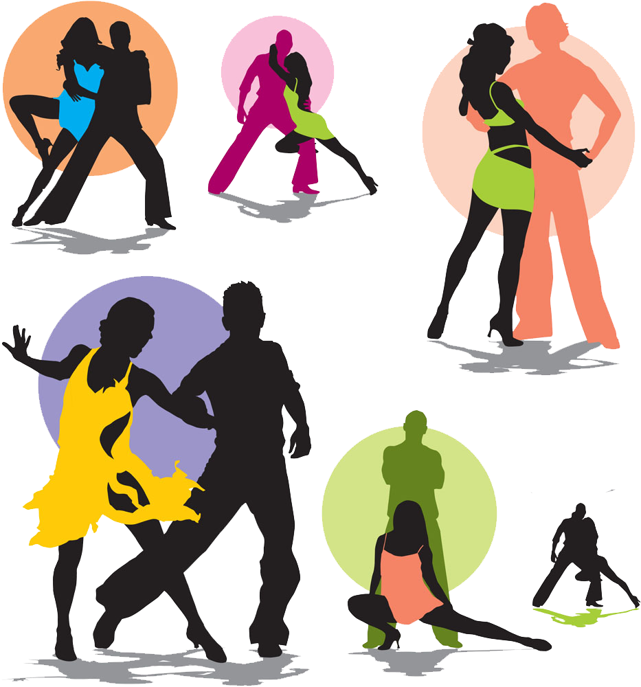 Latin Dance Royalty-free Silhouette - Latin Dance Royalty-free Silhouette (933x1000)