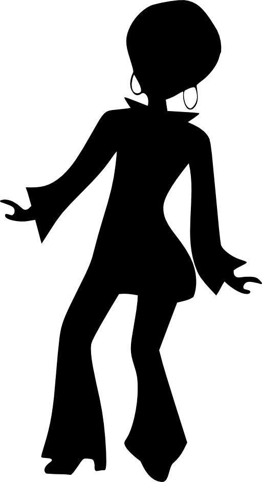 Clipart Disco Dancer 3 - Disco Dancer #3 (512x942)