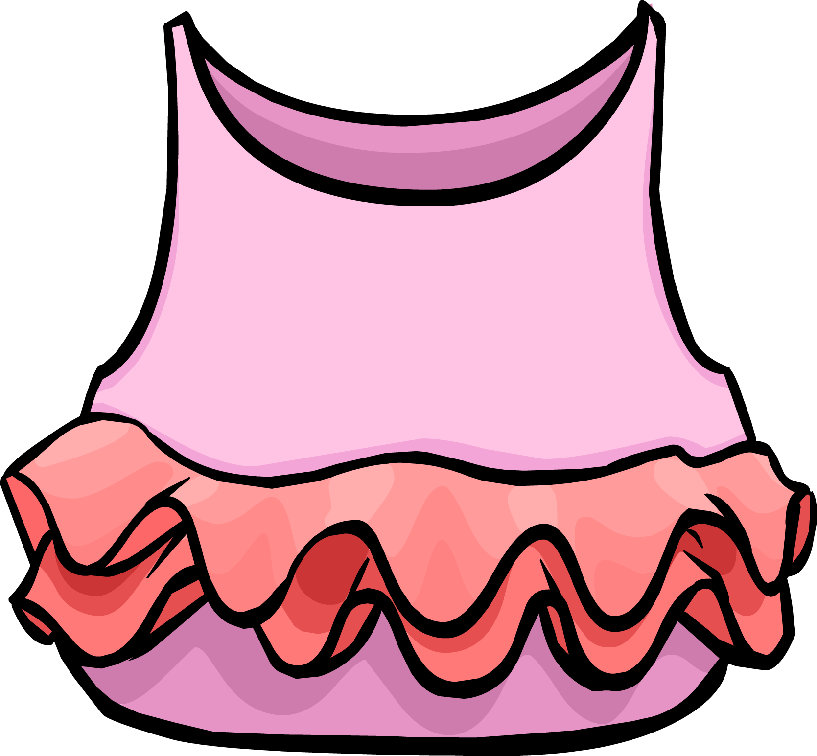 Ballerina Costume Clothing Icon Id 256 - Club Penguin Pink Clothes (1669x1545)