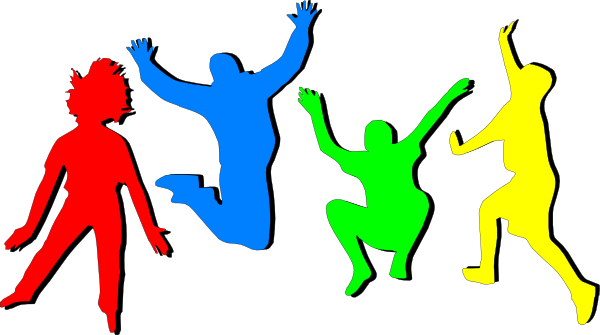 Children Dancing Clipart (600x335)