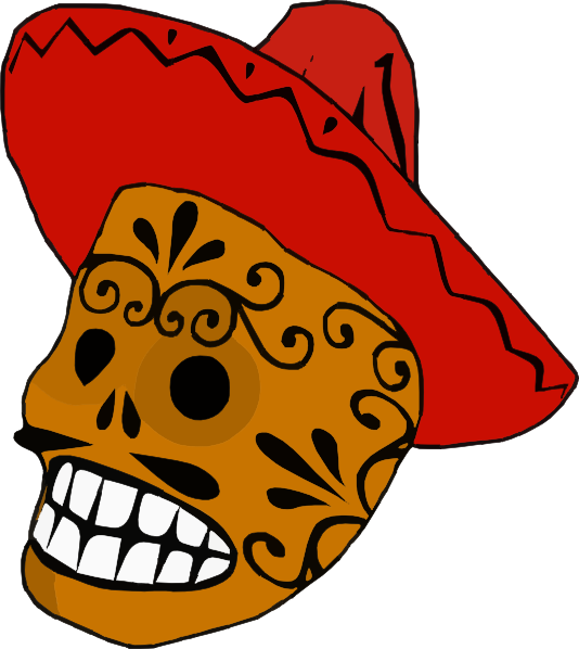 Day Of The Dead Clipart (534x598)
