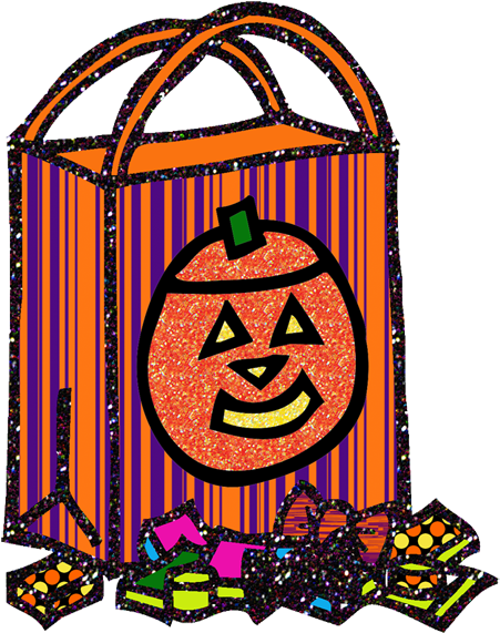 Trick Or Treat Clip Art (600x753)