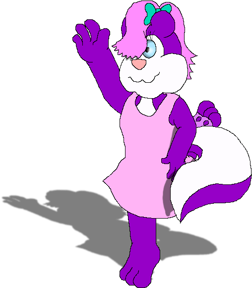 Fifi La Fume Dancing Ballet By Kbafourthtime - Cartoon (600x600)