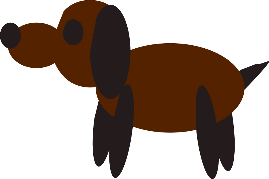 Dog Svg Vector File, Vector Clip Art Svg File - Clip Art (960x640)