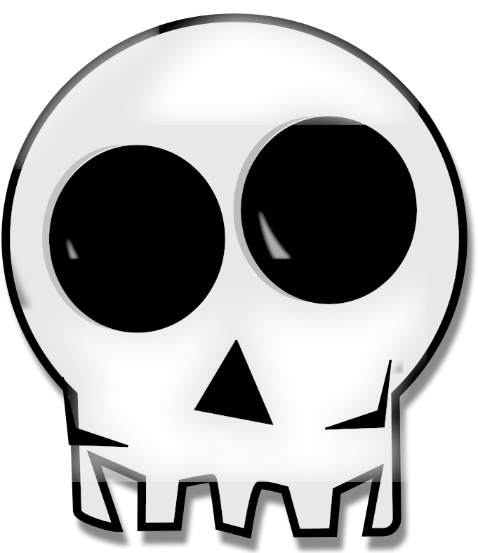Skeleton Clip Art Download - Clipart Calavera (682x800)