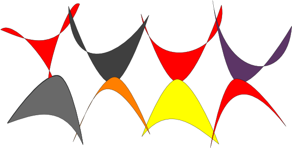 Group Dance Clip Art - Rasputin Boney M Clipart (600x327)