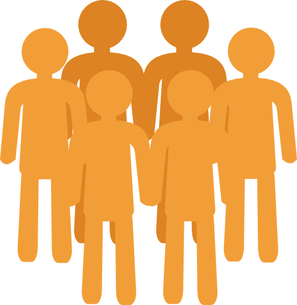 Group Clip Art At Clker - Demography Png (582x598)