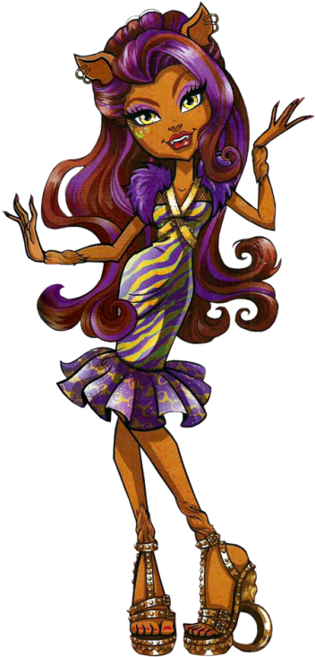 Nuevo Artwork/png De Clawdeen Wolf - Monster High (367x750)