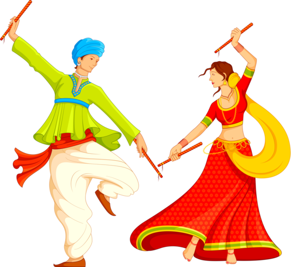 Kathak Dancer - Indian Festival Clipart (800x733)