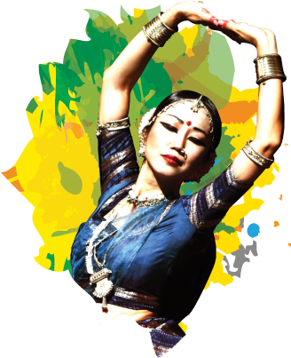 Masako Ono Started Dancing At The Age Of 4 Under The - Indian Cultural Dance Png (399x463)