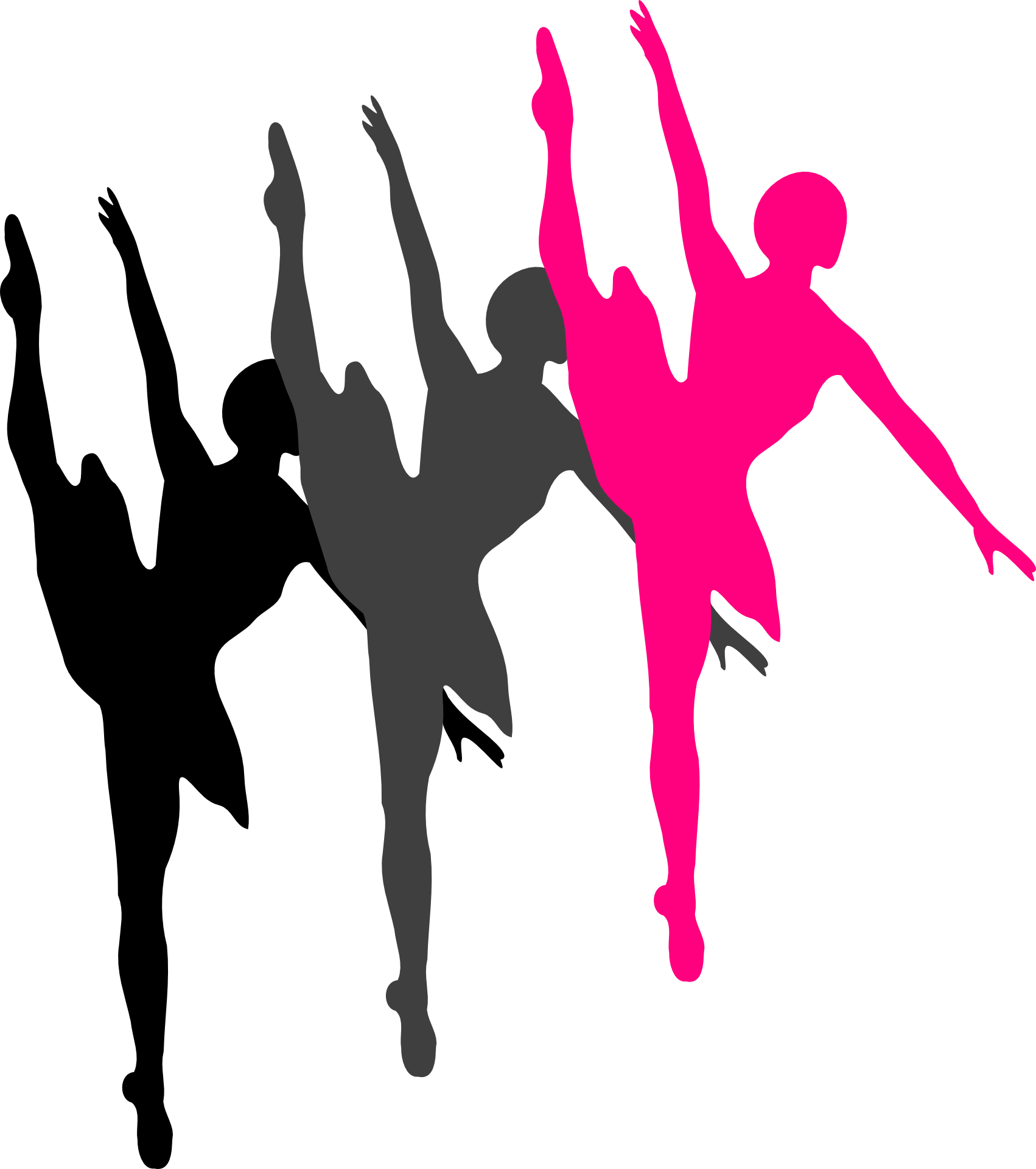 Ballet Dancer Silhouette Clip Art - Ballet Images Clip Art (1702x1920)