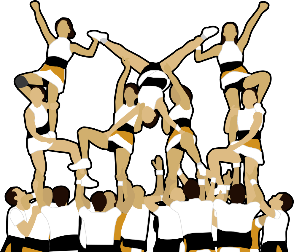 Cheer Dance Clipart - Cheer Dance Clipart (991x850)