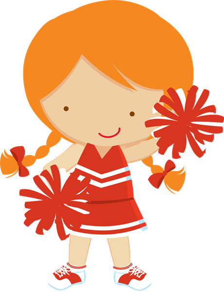 Cheerleader Party, Searching, Starwars, Sports, School, - Cheerleader Clipart Png (460x600)