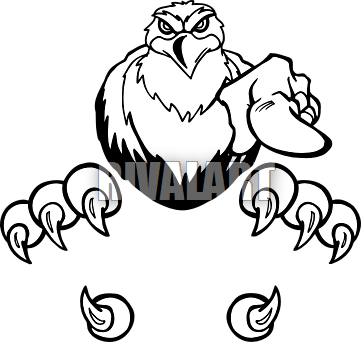 Hawk Talon Clip Art - Eagle Talon Clipart (361x342)