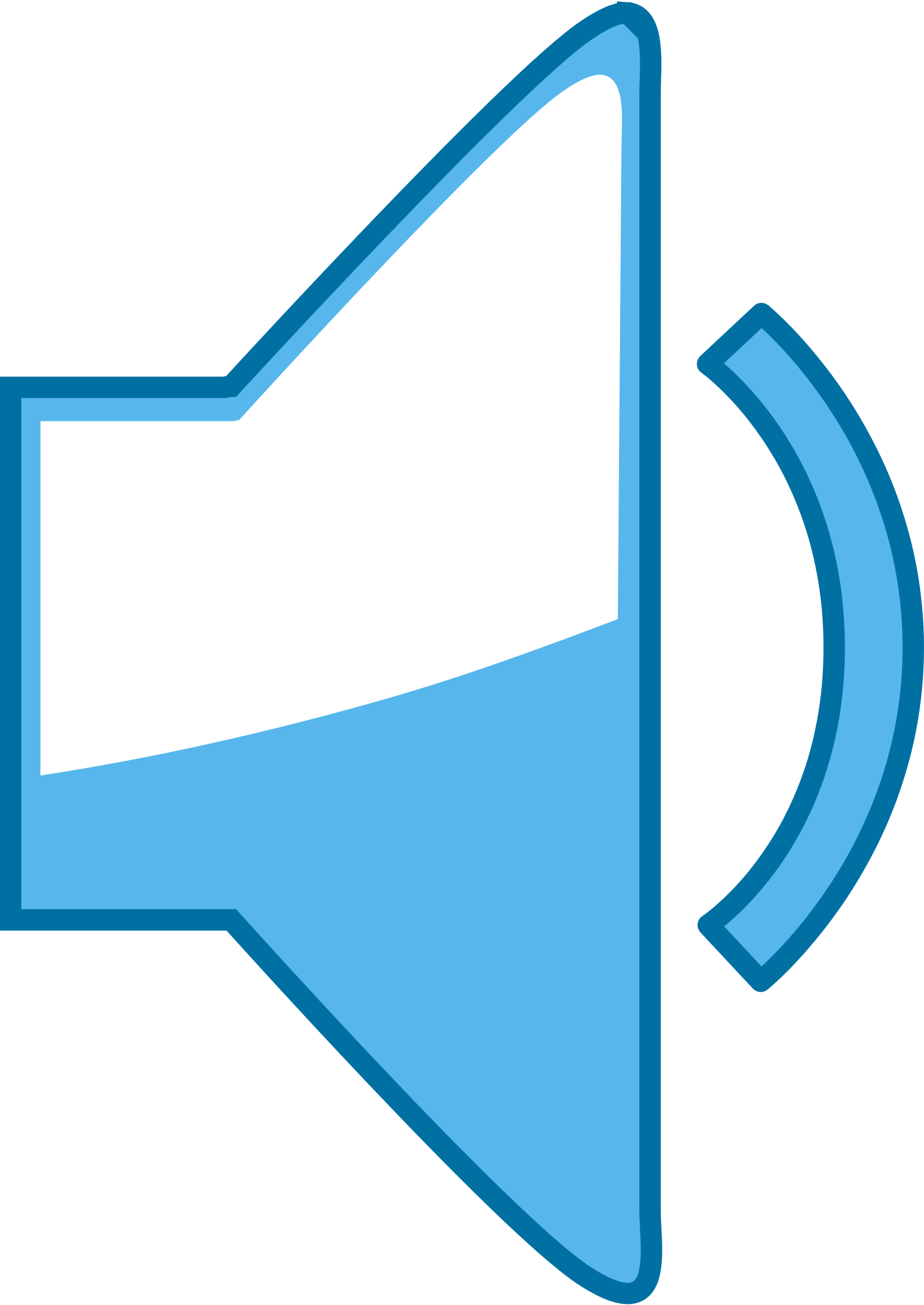 Clipart Volume Level 1 Clipart - Low Volume Clipart (1700x2400)