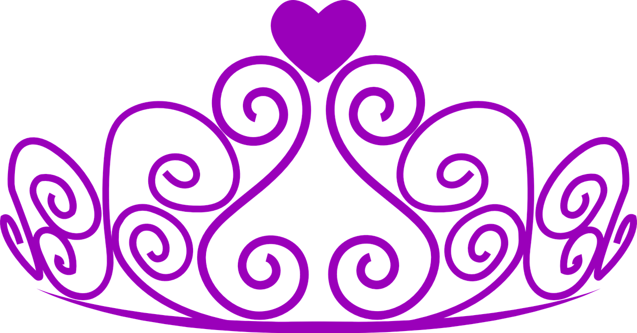 Transparent Background Princess Crown Clipart (1280x670)