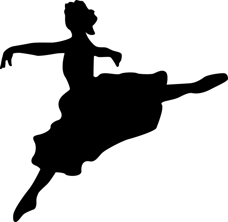 Ballet Silhouettes - Ballet (800x779)