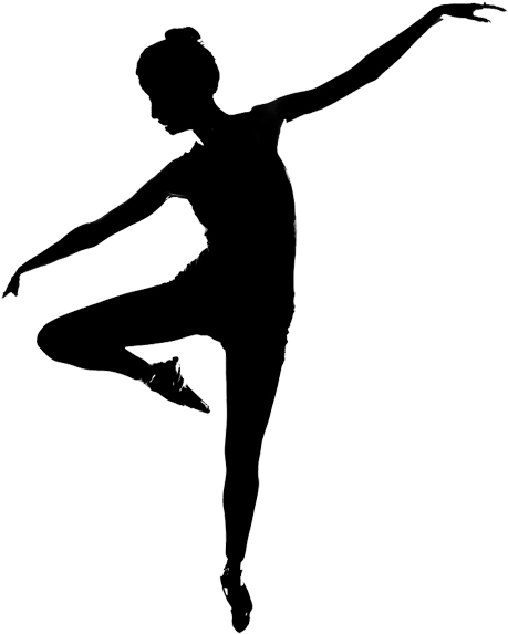 Pictures Of Dance - Jazz Dancer Silhouette (1276x600)