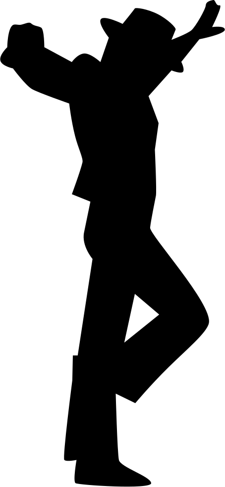 Flamenco Male Dancer Silhouette Comments - Male Dancer Silhouette Png (454x981)