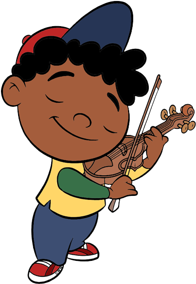 Little Einsteins Personalized Custom T - Little Einsteins Quincy Violin (400x569)