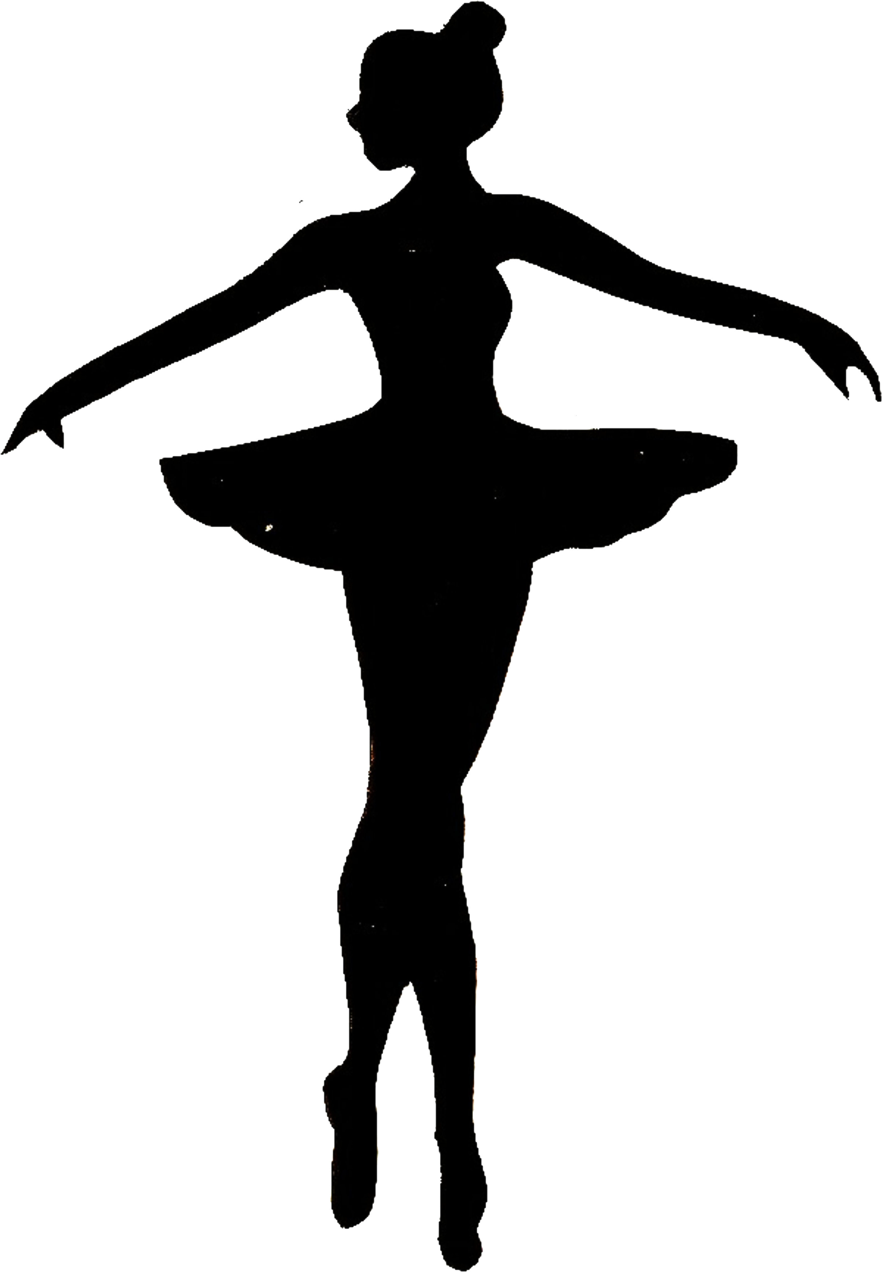 Ballerina Clipart Silhouette Png - Ballet Png (3205x4690)