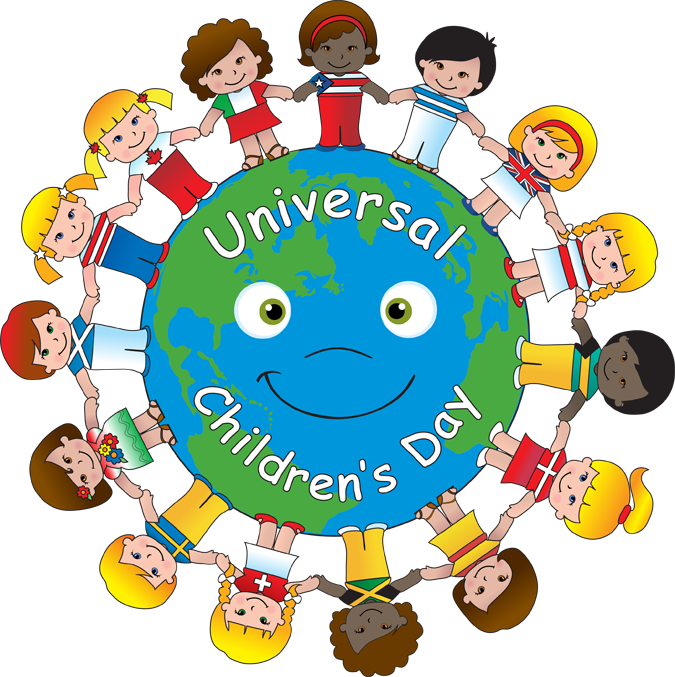 Universal Cliparts - Child World Day (675x677)