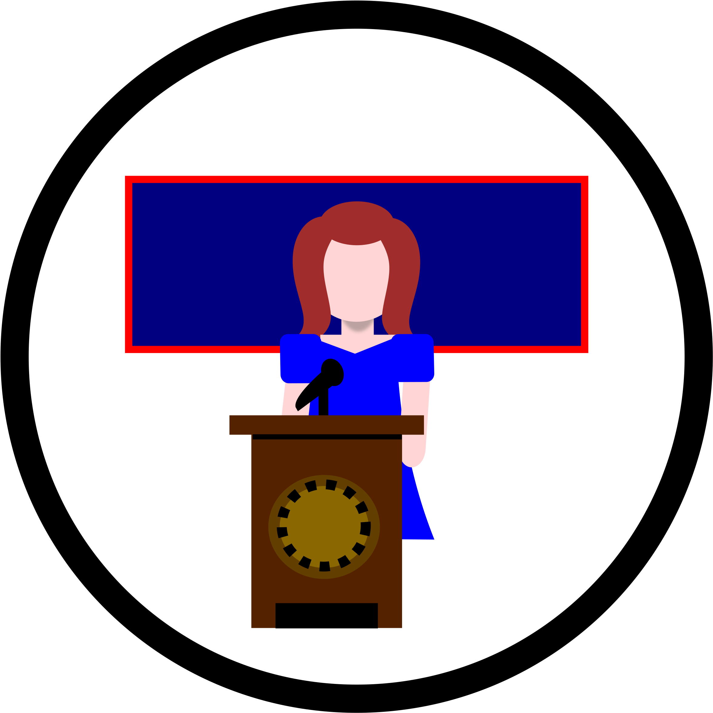 Woman Speaker - Woman Speaker (2400x2400)