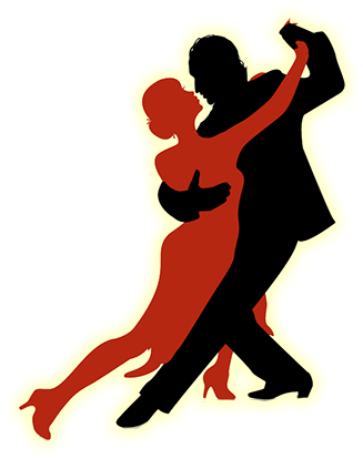 Couples - Dance Vector (384x449)