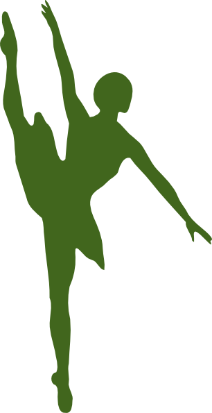 Ballet Dancer Silhouette (306x595)