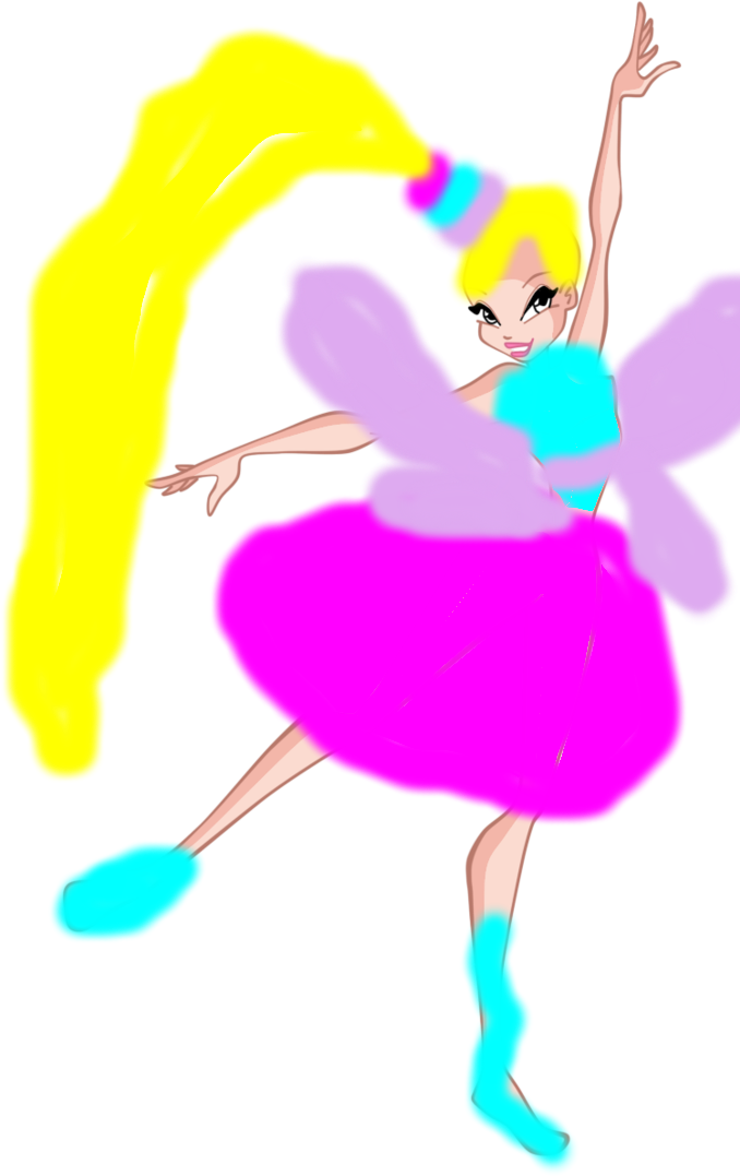 Did This Cause The Pose Looks Like A Ballerina - Illustration (679x1177)
