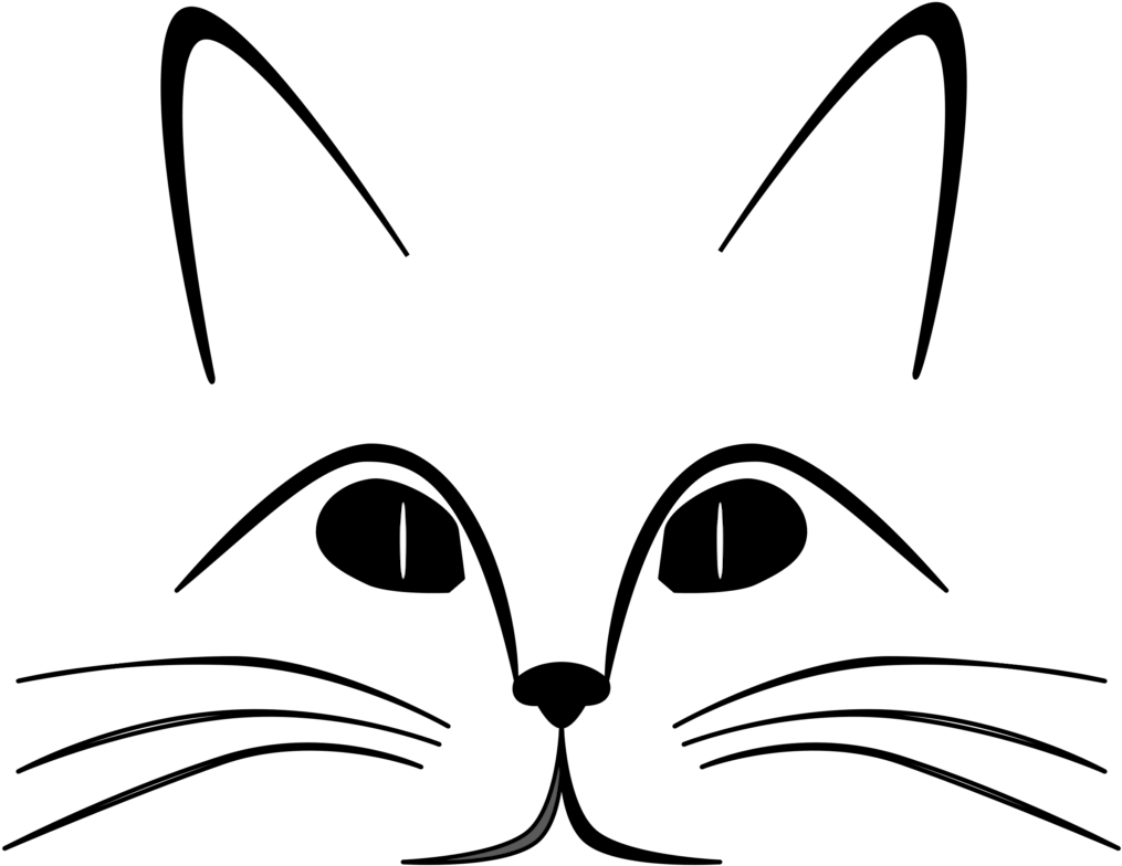 Cat Paw Clipartorange Cat Paw Clip Art Vector Clip - Box And Whisker Plot Cat (1024x983)