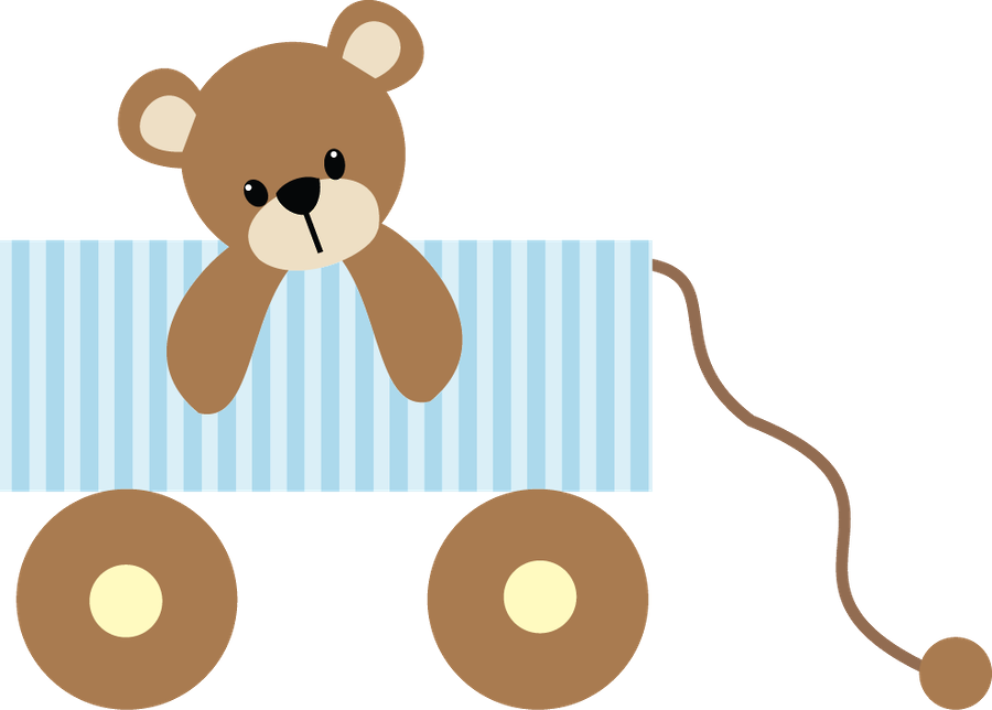 Bebê - Bear In Stocking Rectangle Car Magnet (900x644)