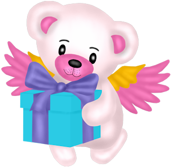 Plush, Png, Cubs, Tubes - Teddy Bear (350x343)