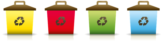 Garbage Container Recycling Trash Recyclin - Basura Png (680x340)