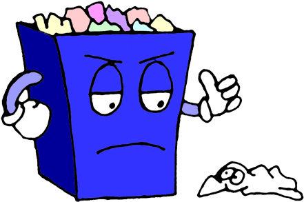 Best Clipart Rubbish Bin A Perfect World Clip Art Household - Rubbish Bins Clipart (450x297)