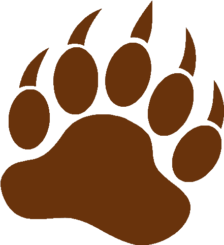 American Black Bear Bear Claw Brown Bear Clip Art - Bear Claw Clipart (500x500)